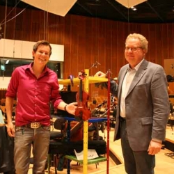 Malte Arkona und der Komponist Prof. Tarkmann