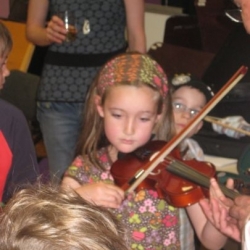 Allererste Geigenstunde